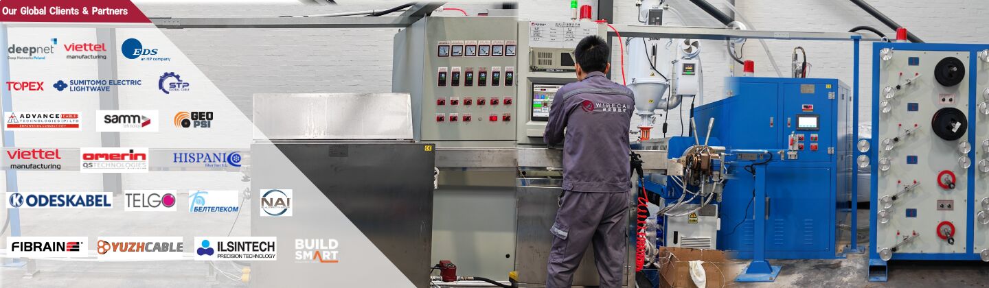 Машина кабеля оптического волокна