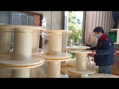 Кабель переплетая загрузку машины и катышкы