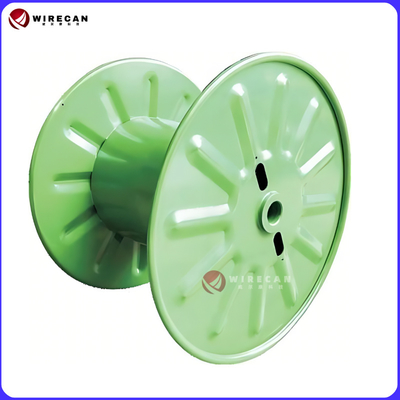 Кольцевая колонка из гофрированной стали для намотки проволоки и кабеля