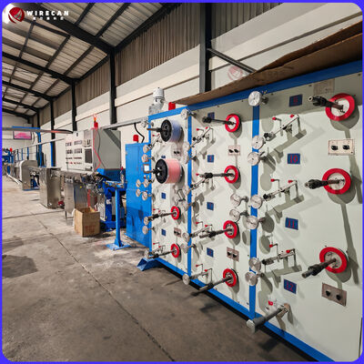 WRK-50 Линия производства оптоволоконных кабелей с свободными трубками / Экструзионная машина для оптоволоконных труб