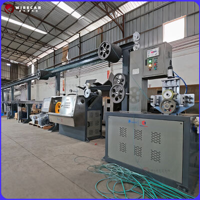 Процесс изготовления строительной проволоки из ПВХ с использованием 3-слойной линии соэкструзии