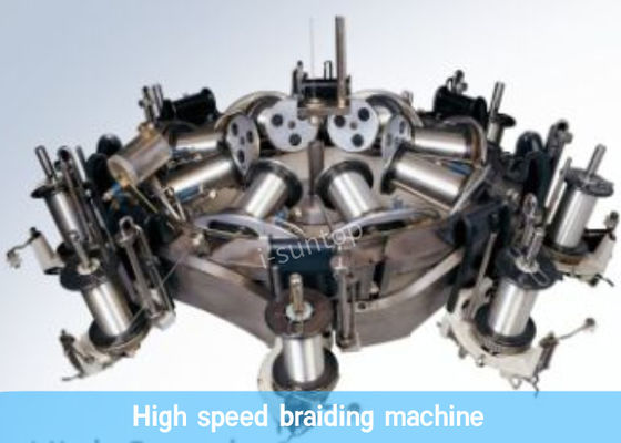Автоматическая аттестация CE машины заплетения коаксиального кабеля 150rpm RG59