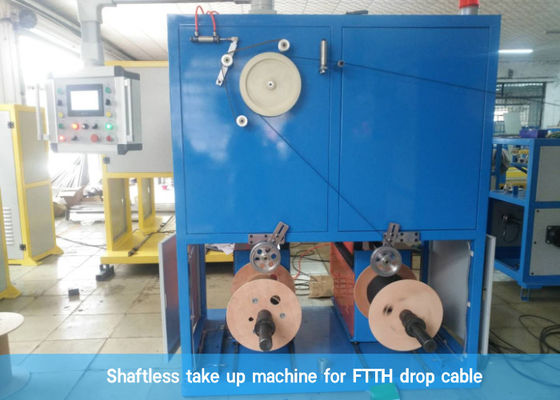 Крытая и на открытом воздухе машина кабеля оптического волокна 50KW FTTH плоская