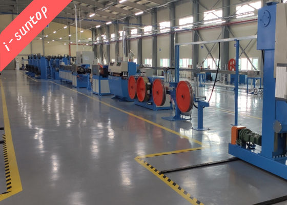 1200/12 производственных линий кабеля оптического волокна 1800rpm для садить на мель SZ