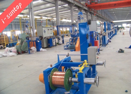 Машина штрангпресса кабеля PVC двойного слоя 500mpm с медным проводником