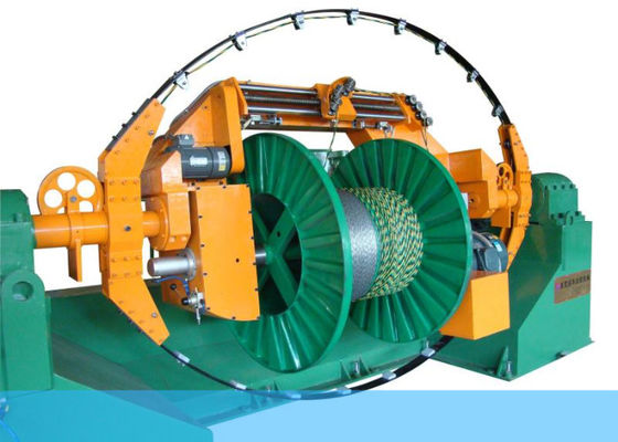 PVC 1250mm изолировал двойной провод извива образовывая машину для индустрии