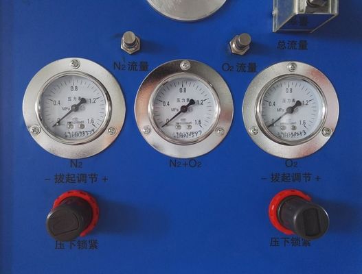 оборудование для испытаний кабеля тестера индекса кислорода особой чистоты 100W 0.4mpa