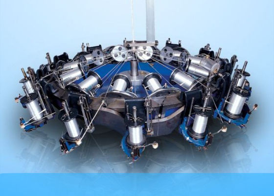 Промышленная 24 вертикали машины заплетения кабеля шпинделя 2200W
