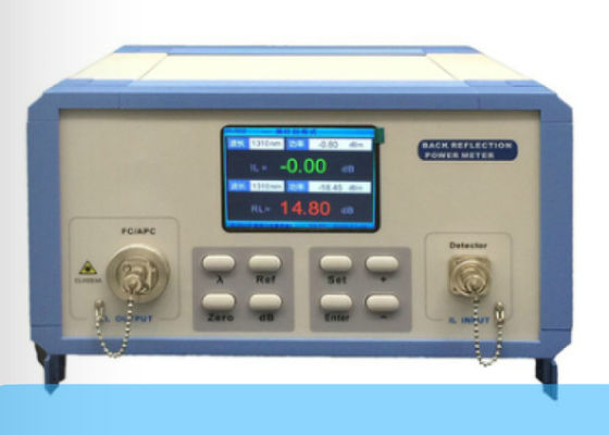 Тестер потери возвращения экрана 1550nm цвета, тестер вносимой потери IL&RL